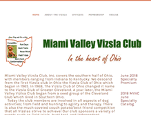 Tablet Screenshot of mvvc.org
